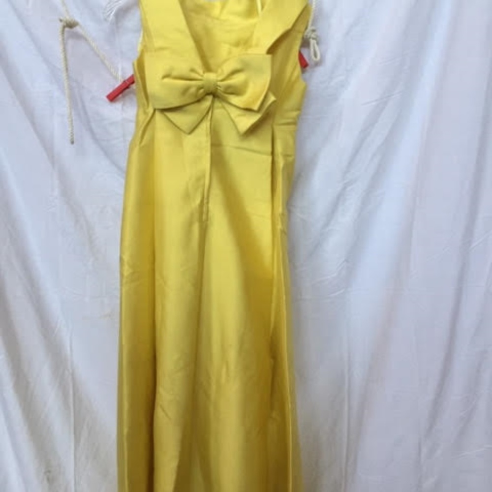 Yello Bowtie dress